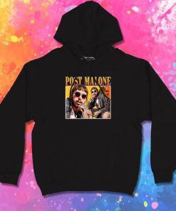 Post Malone Yellow Vintage Retro Hoodie