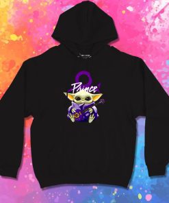 Prince Baby Yoda Hug Guitar Hoodie