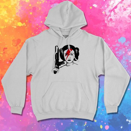 Princess Leia David Bowie Hoodie