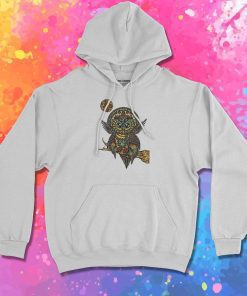 Psychedelic Owl Gothic Hoodie