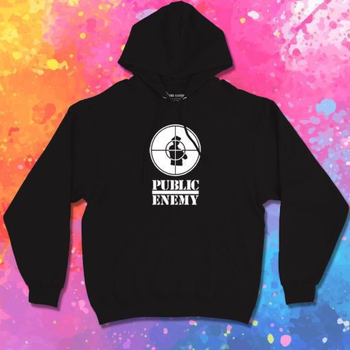 Public Enemy Logo Music Rap Hoodie