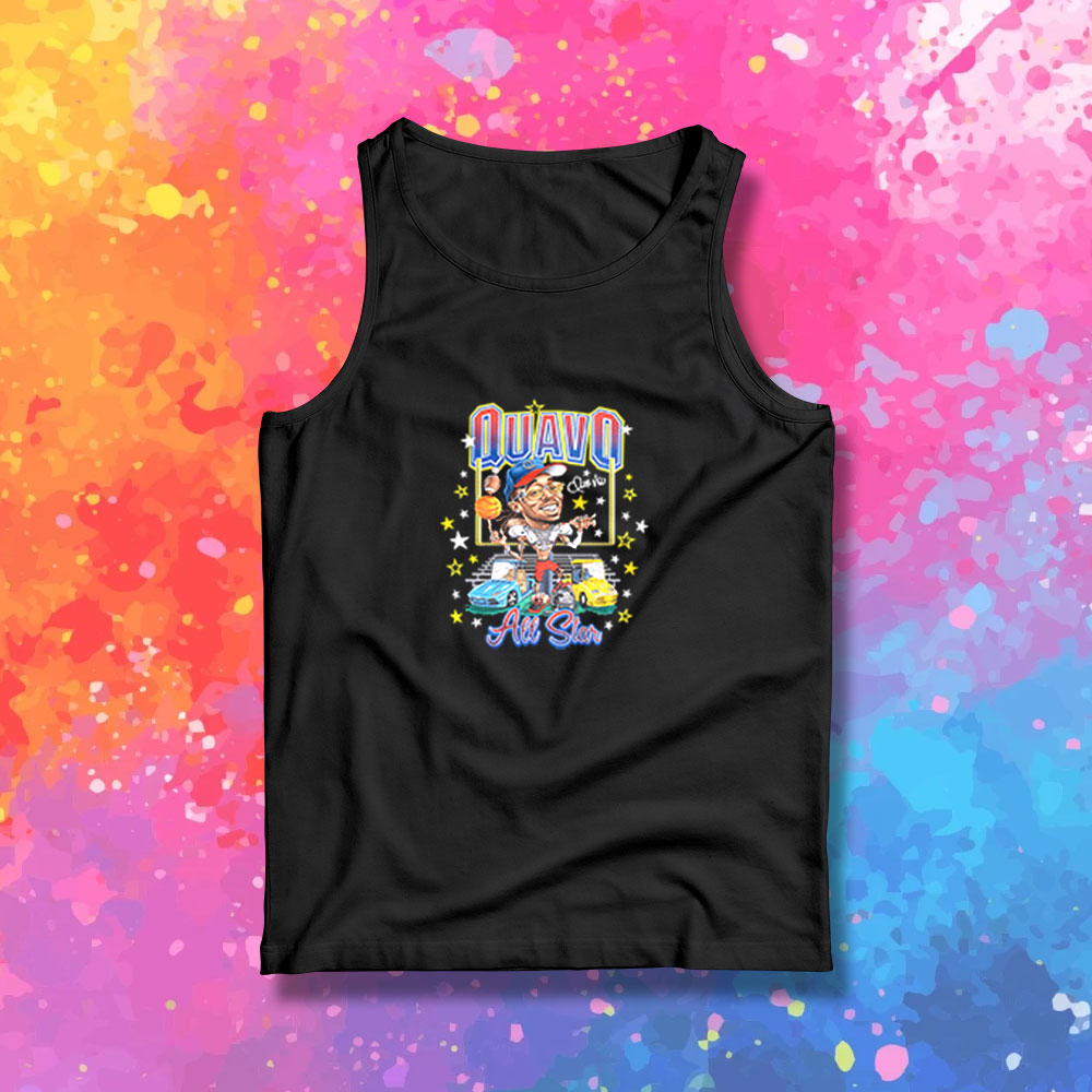 Quevo Migos All Star Vintage Tank Top