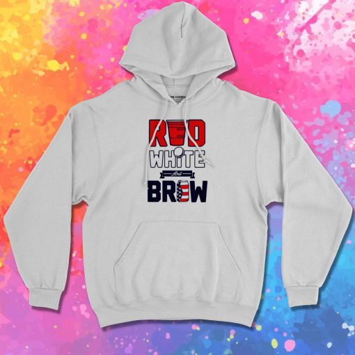 RED WHITE and BREW Hoodie