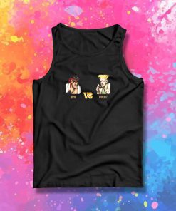 RYU VS GUILE FIGHT Tank Top