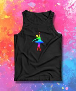 Rainbow Ballerina Tank Top