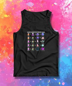 Rick And Morty Scientific Recipe Guide Tank Top