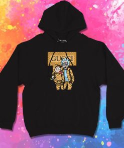 Rick and Morty Wearing Gucci Hoodie