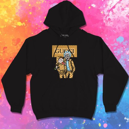 Rick and Morty Wearing Gucci Hoodie