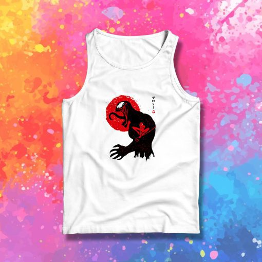 Rising Spider Black Tank Top