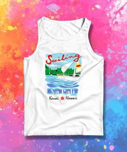 Sailing Na Pali Hawaii Tank Top