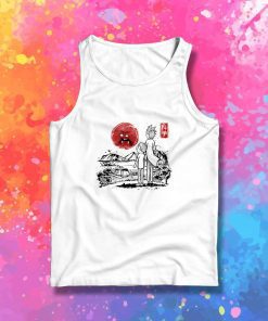 Screaming red sun Tank Top