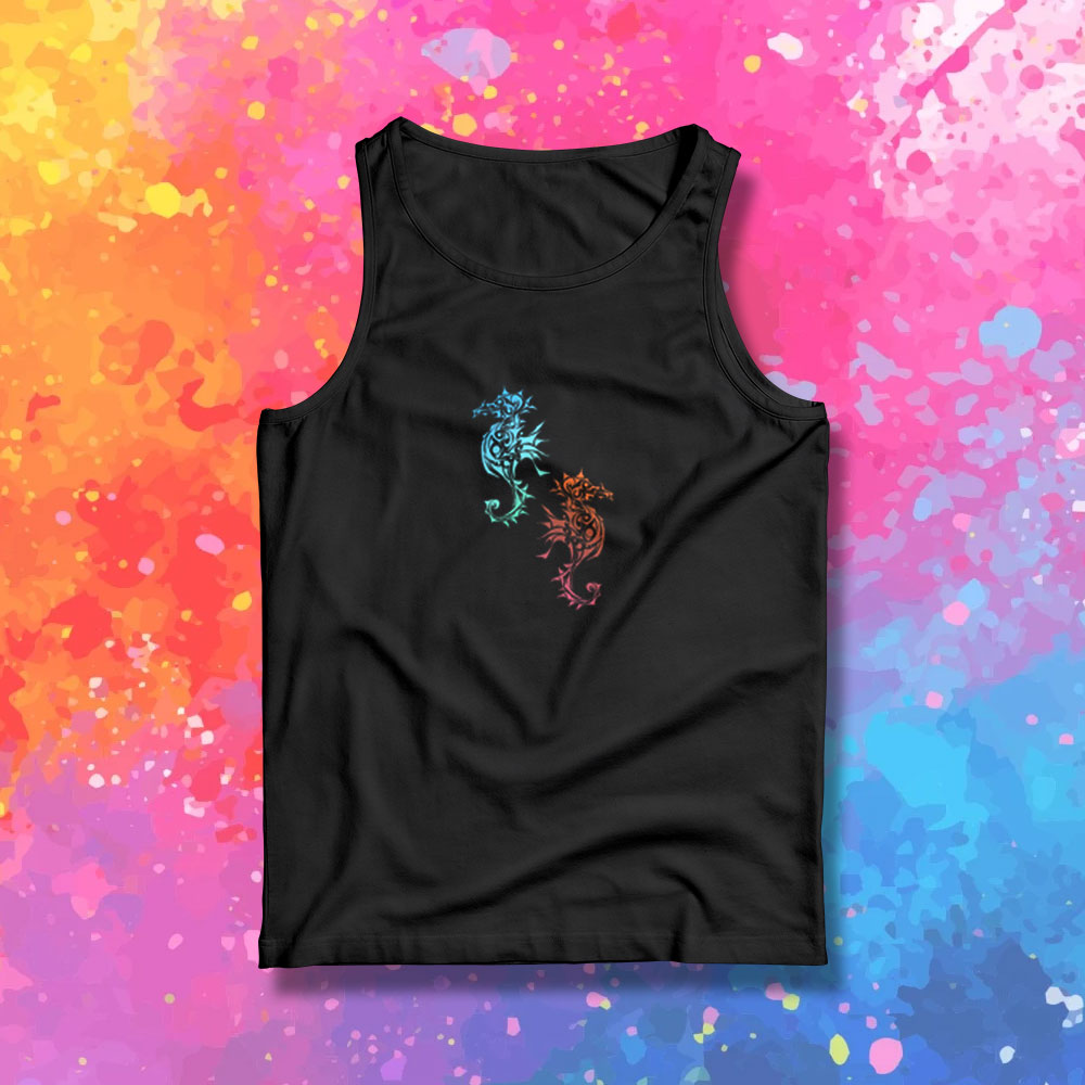 Seahorse Tattoo Duo Tank Top