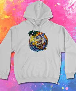Shark Surf Land Hoodie