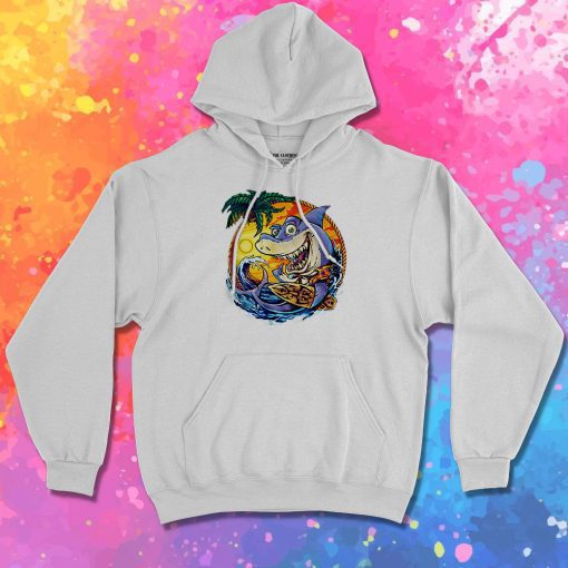 Shark Surf Land Hoodie