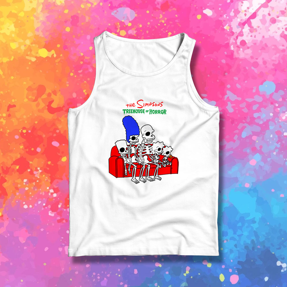 Simpsons Treehouse Of Horror Tank Top