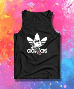 Snoopy Adidas Parody Stay Cool Joe Cool Tank Top