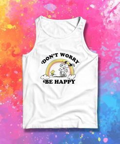 Snoopy Dont Worry Be Happy Tank Top