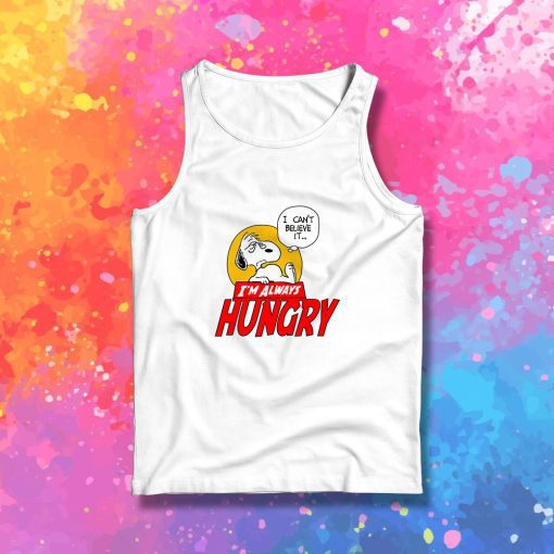 Snoopy Fell So Hungry Tank Top