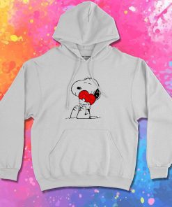 Snoopy Heart Love Hoodie