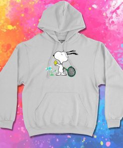 Snoopy Play Tennis Hoodie