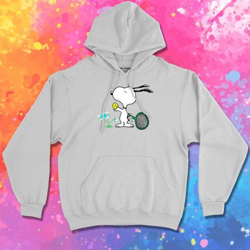 Snoopy Play Tennis Hoodie