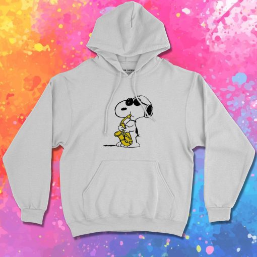 Snoopy Plays Sax Hoodie