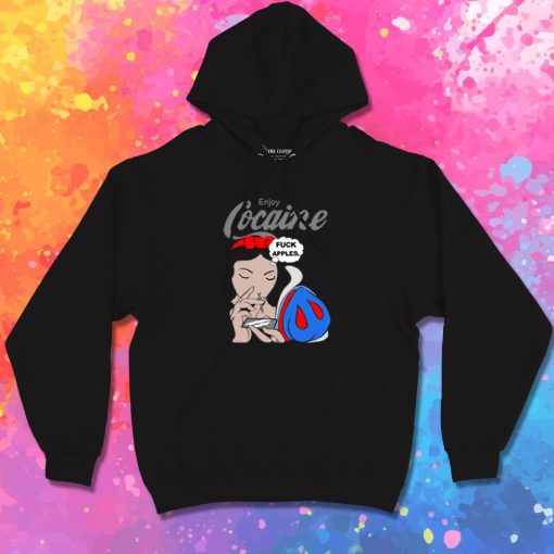 Snow White Enjoy Cocaine Hoodie