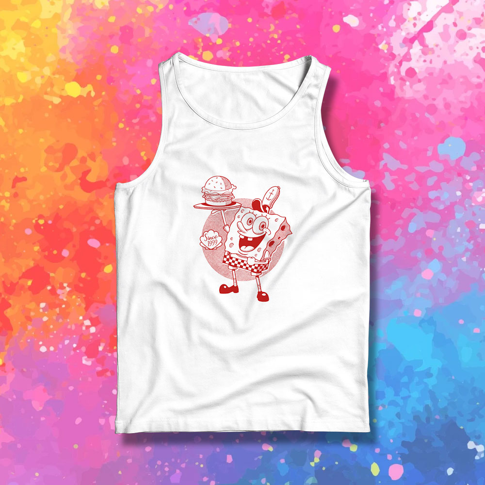 SpongeBobs Big Boy LIGHT Tank Top