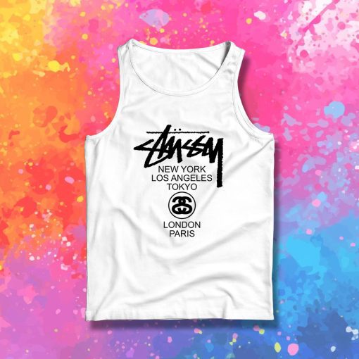 Stussy World Tour Tank Top