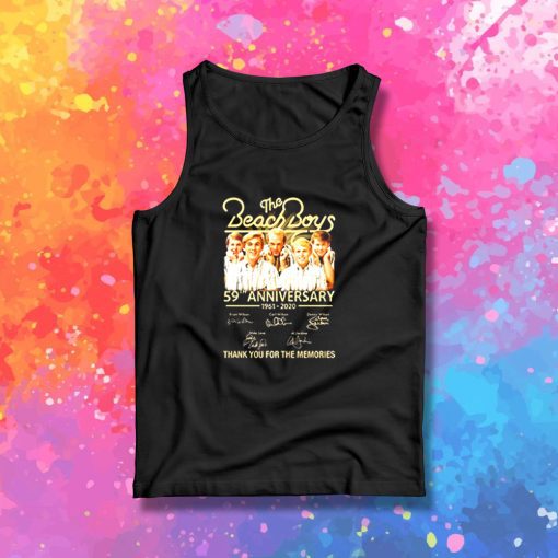 The Beach Boys 59th Anniversary Tank Top