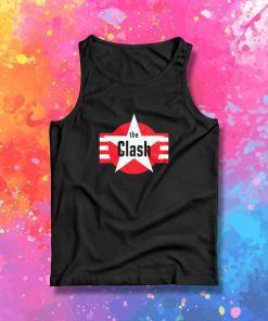 The Clash Star And Stripes Magnet Tank Top