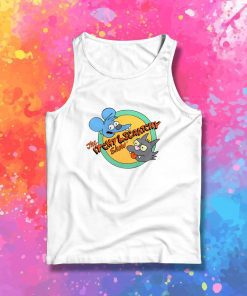 The Simpsons Itchy and Scratchy Show Tank Top