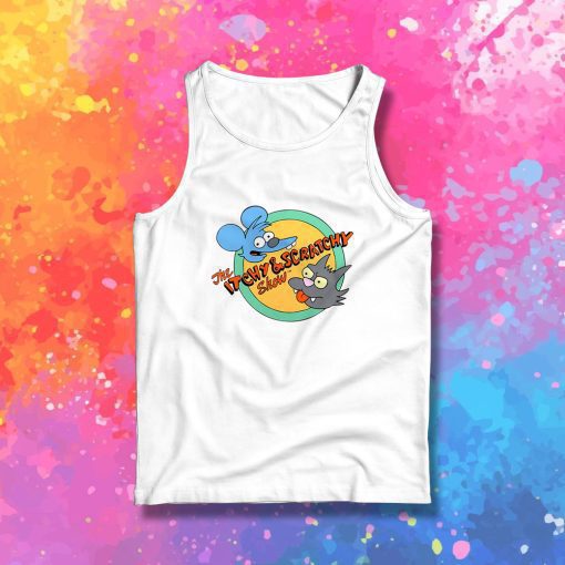 The Simpsons Itchy and Scratchy Show Tank Top