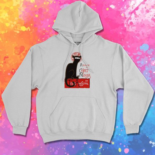 The attack of the ninja cat Hoodie