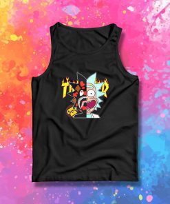 Thrasher Bape Rick Morty Tank Top