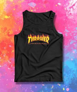 Thrasher Flame Magazine Tank Top