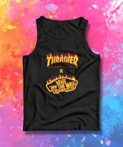 Thrasher x Vans Flame Collaboration Tank Top