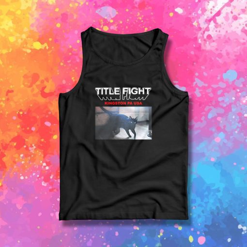 Title Fight Kingston Cat Tank Top