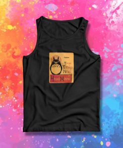 Totoro Noir Tank Top