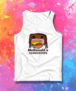Travis Scott McDonalds Parody Hamburgers Tank Top