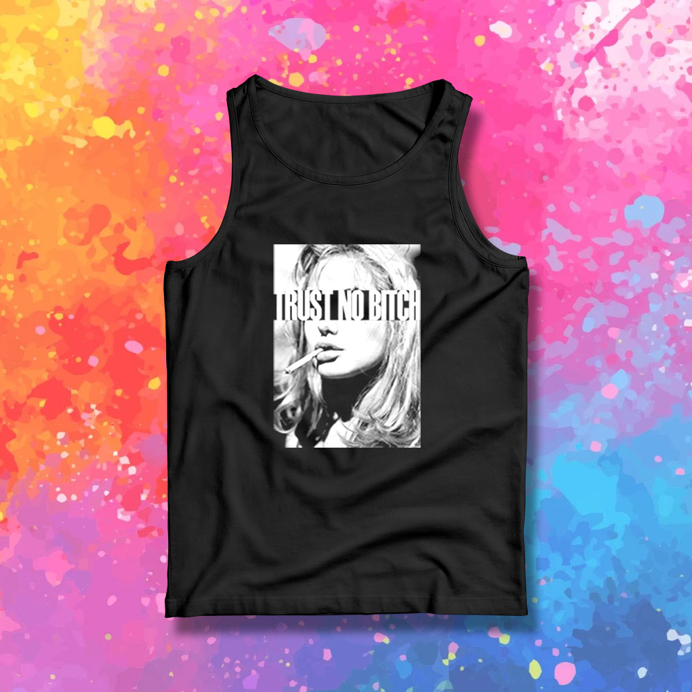 Trust No Bitch Smoking Tank Top
