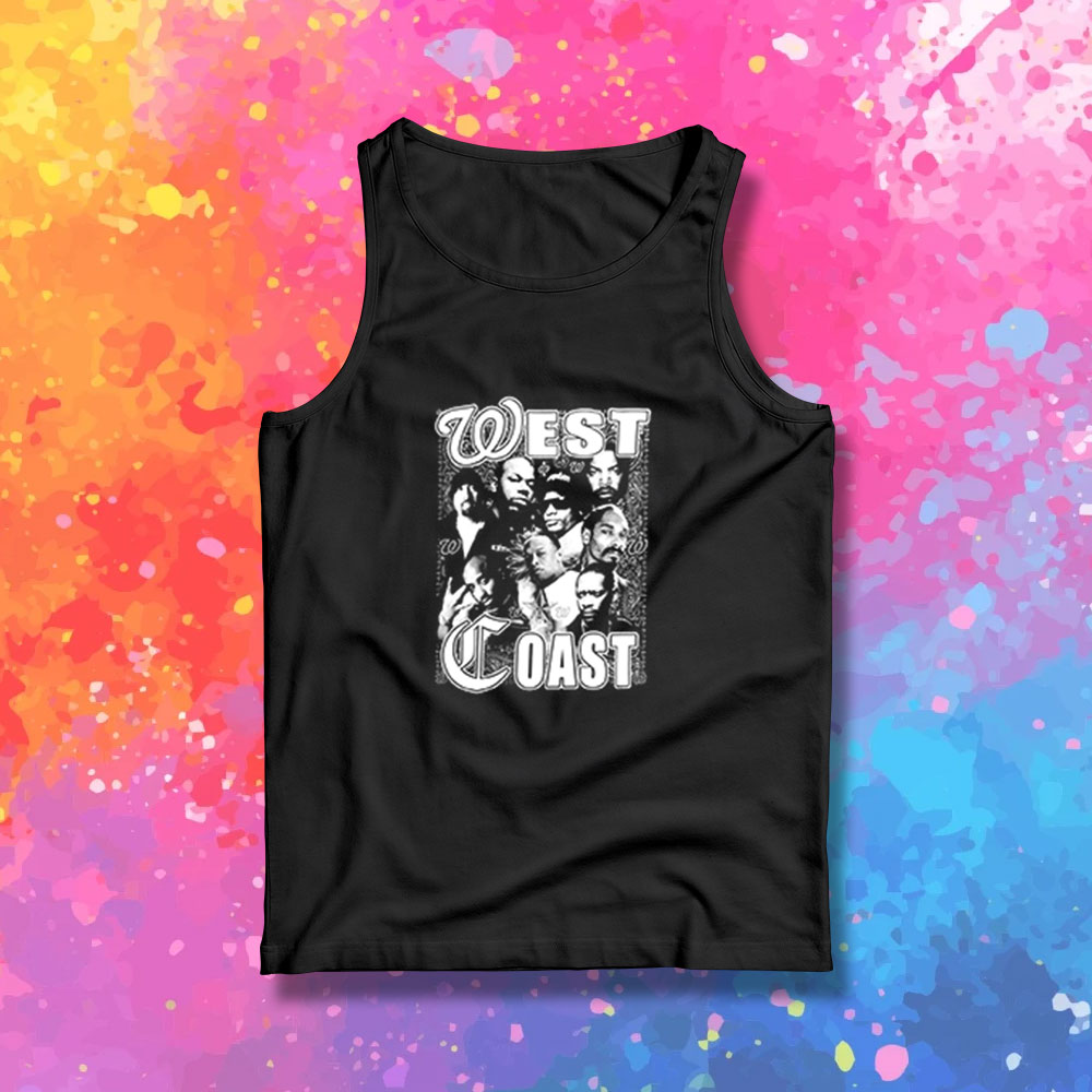 Tupac Dre Snoop West Coast Tank Top