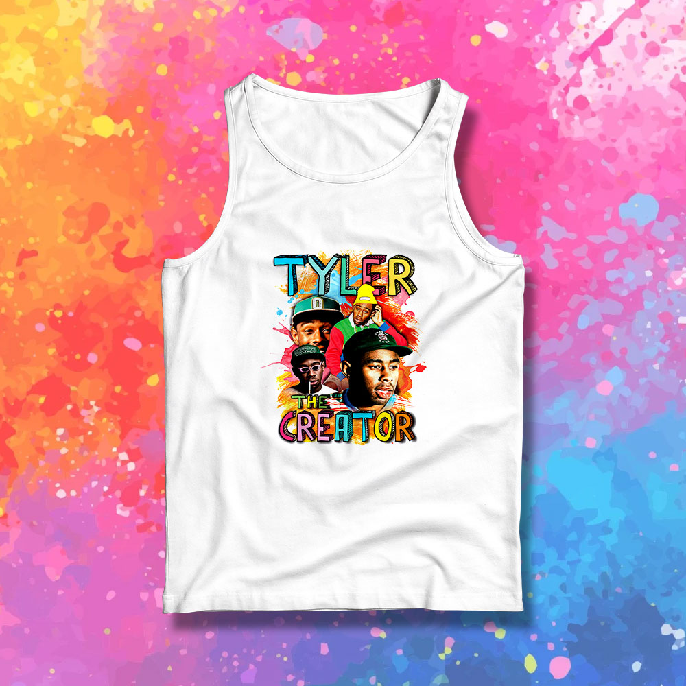 Tyler The Creator Fan Art Retro Tank Top