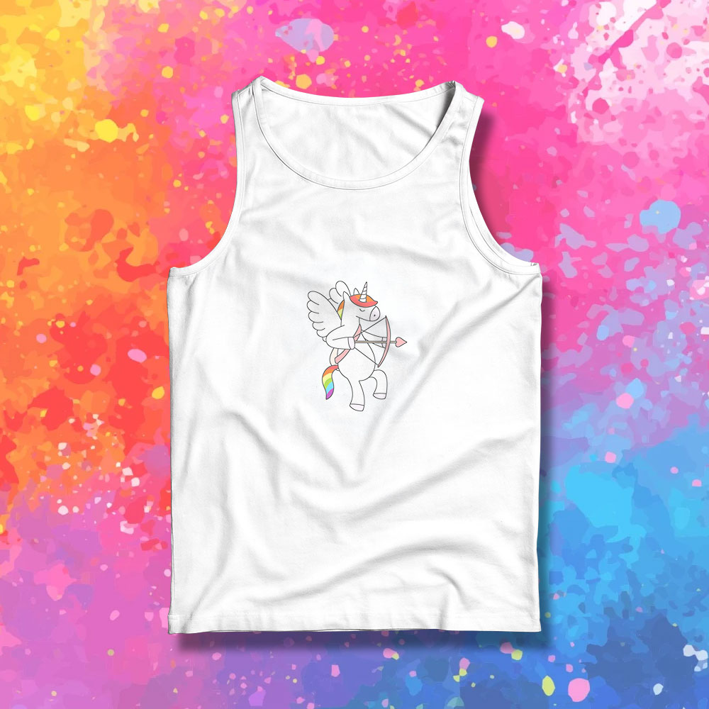 Unicorn Valentine Tank Top