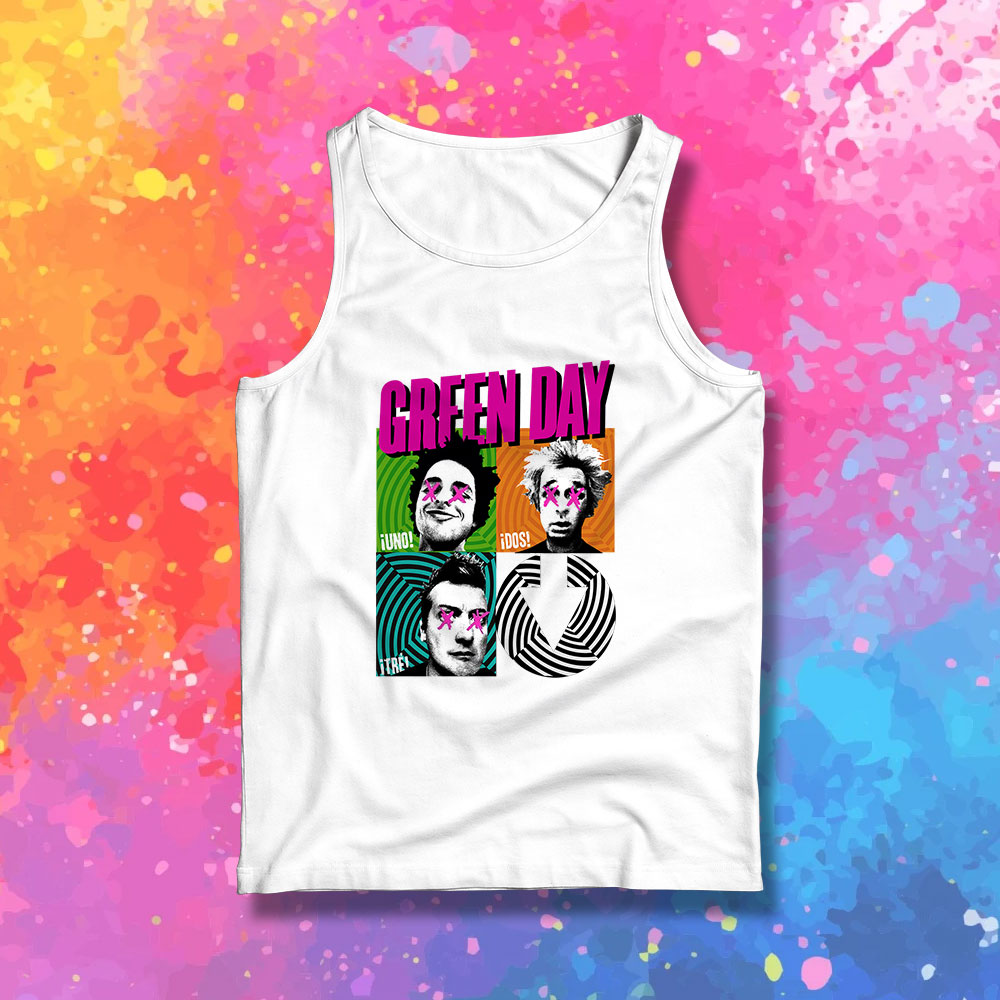 Uno Dos Tre Green Day Tank Top