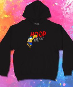 Vintage Garfield HOOP DU JOUR Black Hoodie