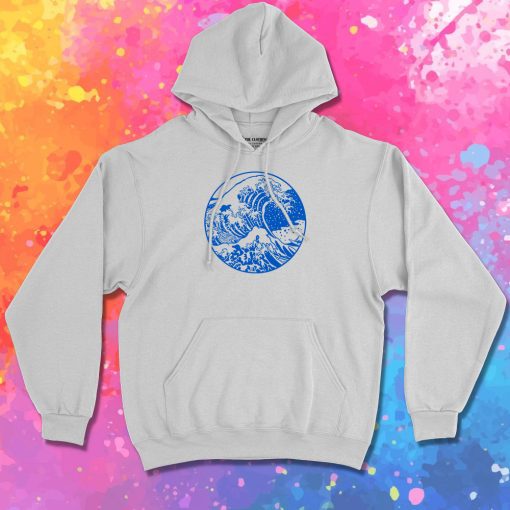 Vintage Great Wave Off Kanagawa Hoodie