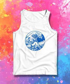 Vintage Great Wave Off Kanagawa Tank Top