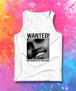 Wanted Chris Brown Frank Ocean Domestic Violence Tank Top