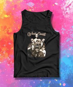 West Coast Hip Hop Legends 2Pac Compton Rappers Tank Top